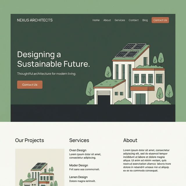 Business website work in progress
